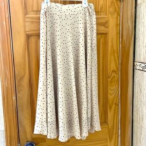 Polka dotted skirt